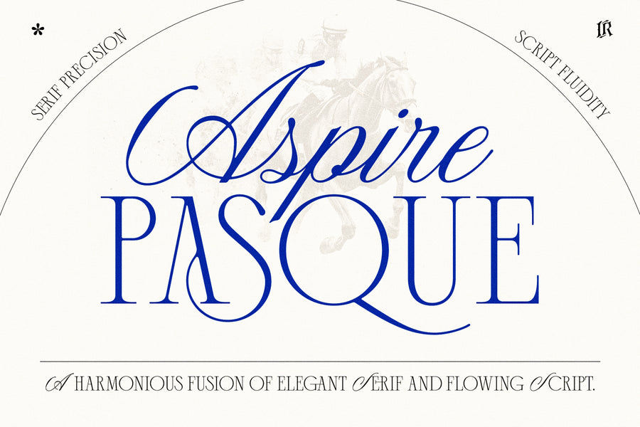 Aspire Pasque - Font Duo