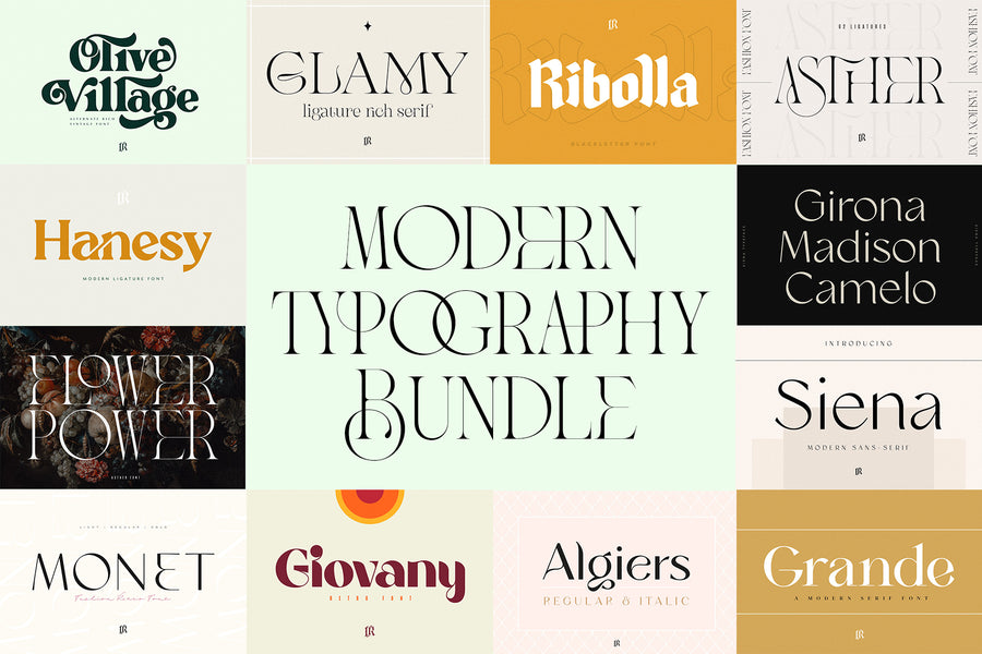 The Modern Typography Bundle