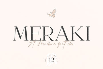 Meraki Font Duo + Logos