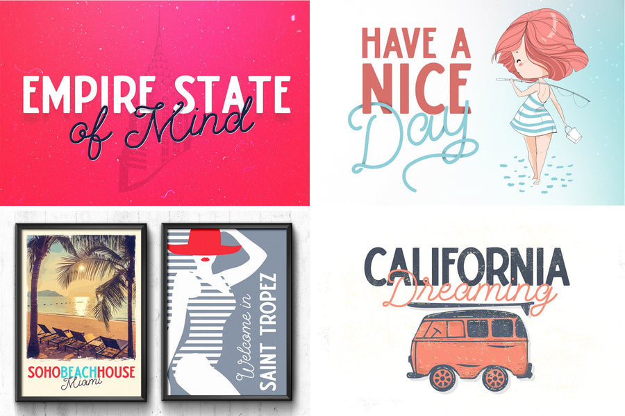 The Modern Fonts Bundle