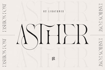 Asther - Fashion Font