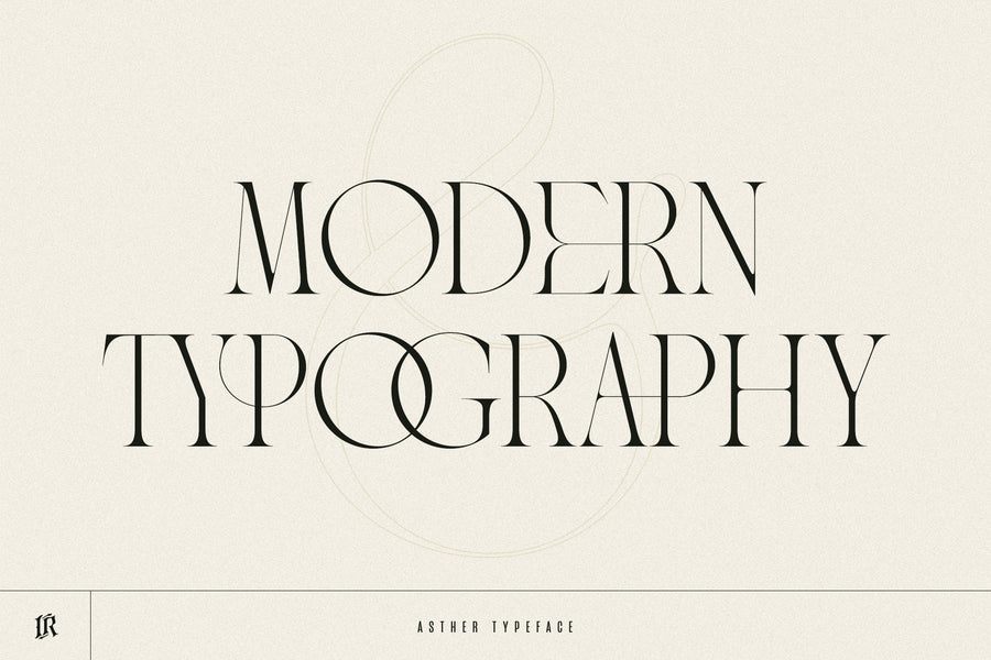 Asther - Fashion Font