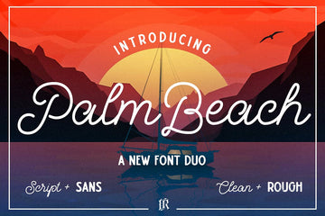 Palm Beach Font Duo